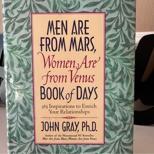 Men Are from Mars, Women Are from Venus Book of Days 365 John Gray Bestseller